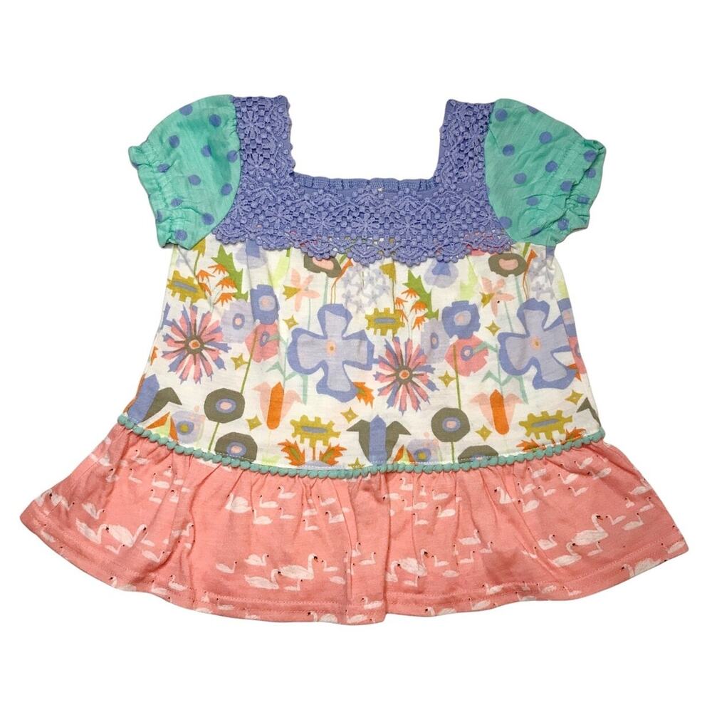 Matilda Jane Multicolor Floral Kids Top
